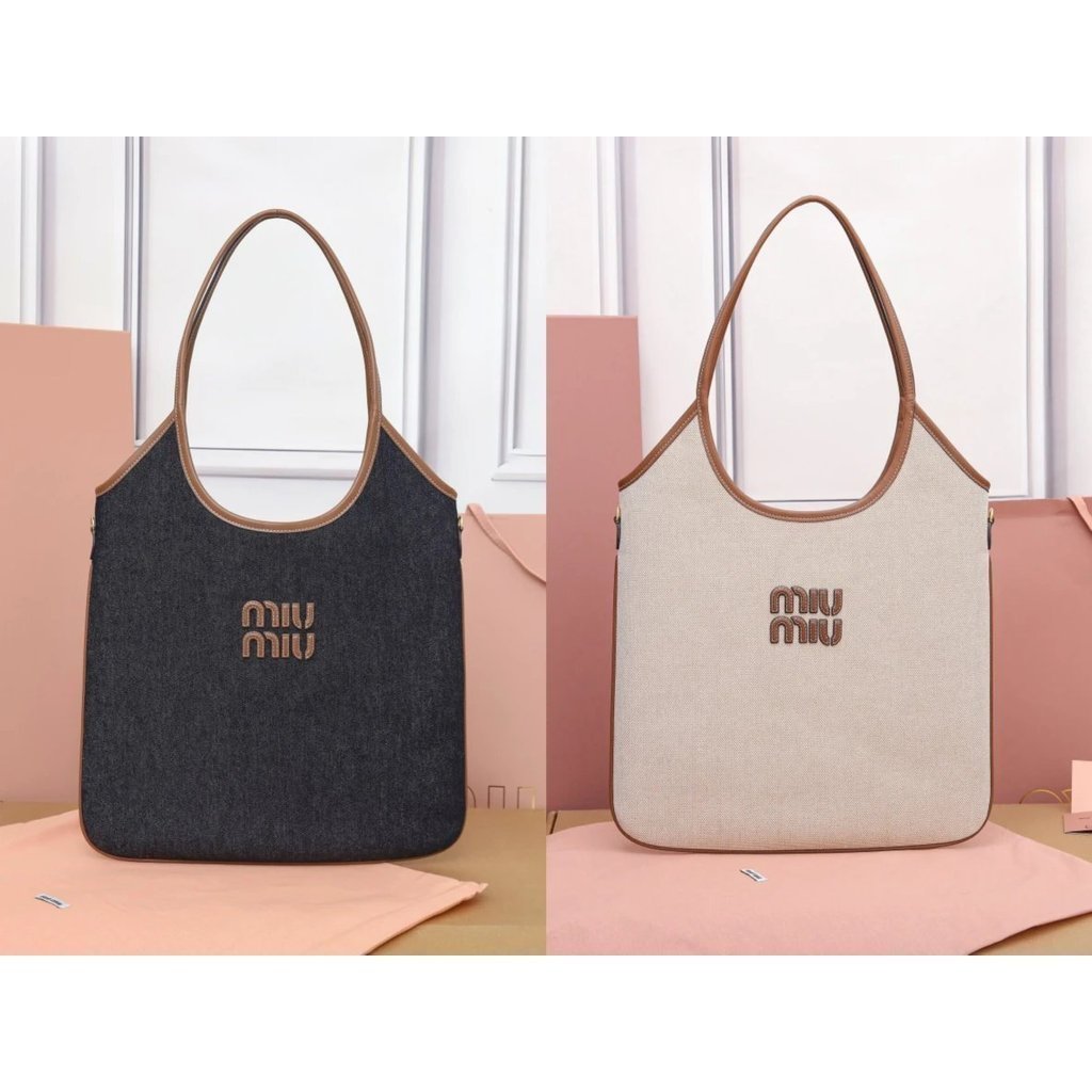 กระเป๋า Miu Miu 5BG231 Hobo Limited Edition สำหรับฤดูใบไม้ร่วงและหนาว ใช้สะพายหรือนำไปไหนมาไหนสะดวก