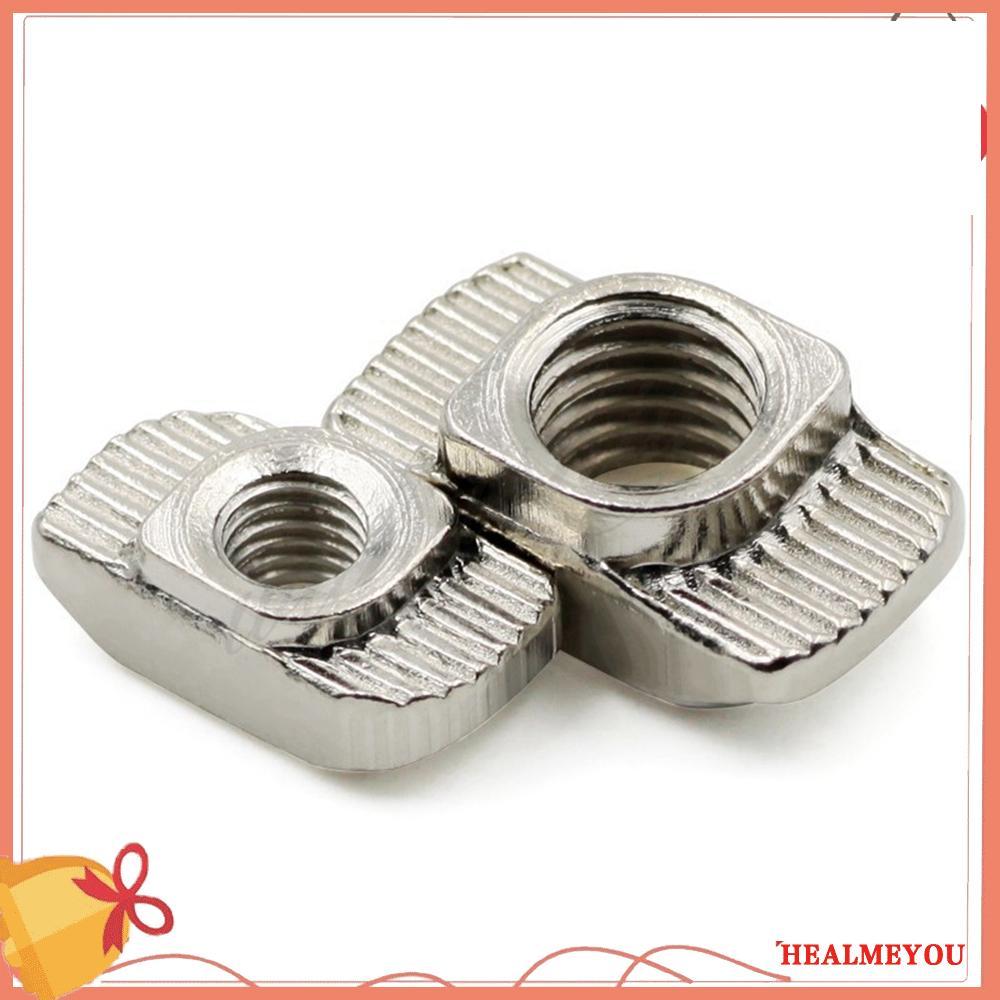 ด้าย AQUA T Nut หลายขนาดสําหรับ 2020 3030 4040 4545 Series ปรับปรุงบ้าน T-Slot EU มาตรฐานฮาร์ดแวร์