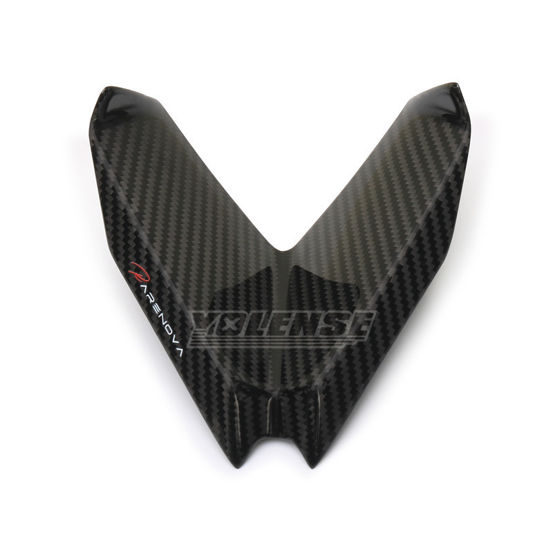 เหมาะสําหรับ Kawasaki ZX-4R ZX-4RR ZX-25R ดัดแปลงชิ้นส่วนคาร์บอนไฟเบอร์ Air Inlet Air Inlet แห้งคาร์