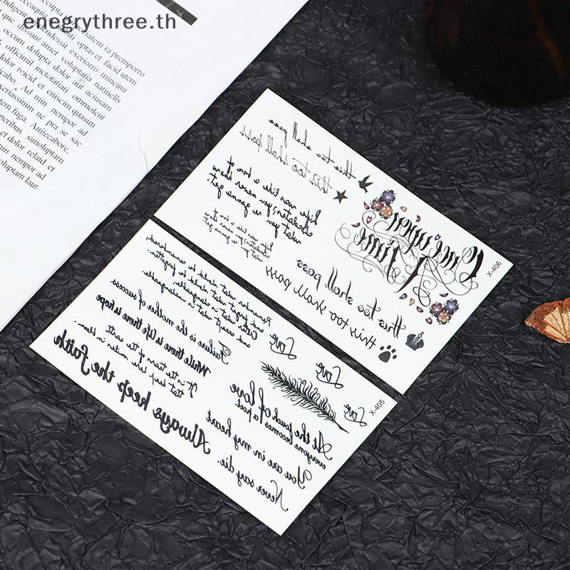 รอยสักชั่วคราว_fake tattoo_สำหรับทั้งผู้หญิงและผู้ชาย พร้อมเทคโนโลยีกันน้ํา