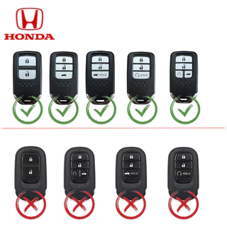 Honda CRV รถ Remote Key Case ใช้งานร่วมกับ Honda Jazz/Accord/Civic fc-fk/City( top)/ Hatchback/CRV/HRV/BRV Key Cover พวงกุญแจ