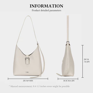 UIRU กระเป๋าทอท์สไตล์ฟชั่น พร้อมกระเป๋าเครื่องสำอาง สายปรับความยาวได้ สำหรับทำงาน
