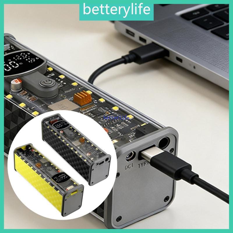 BTF ความจุ 65W แบบพกพา Powerbank สําหรับแบตเตอรี่ 8x18650 ติดตั้งด่วน