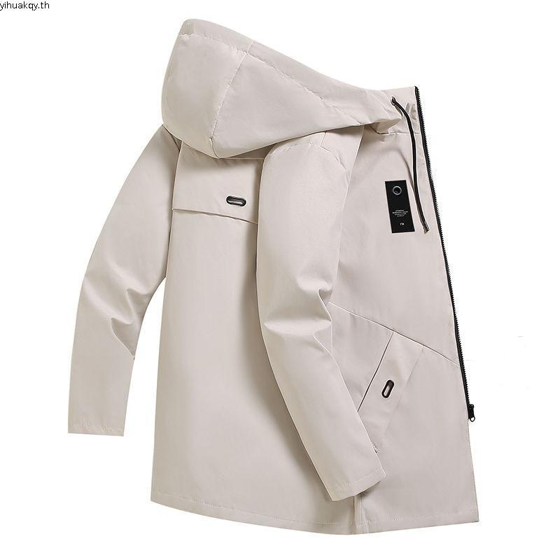 แจ็คเก็ตกันน้ําและWindproof Jaketผู้ชายฤดูใบไม้ผลิและฤดูใบไม้ร่วงJaket Lealkiใหม่Slim Casualชุดเบสบอ