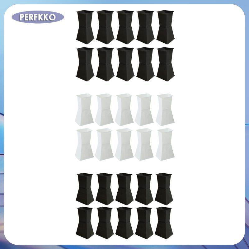 [perfkko] 10 ชิ้นฐานการจัดดอกไม้ DIY ดอกไม้บรรจุ Liner ฐานยึดดอกไม้