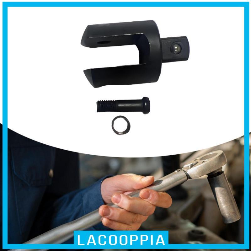 [Lacooppia] 1/2 Breaker Bar Adapter ประแจ Knuckle Joint Strong Bar Head สําหรับอุตสาหกรรม