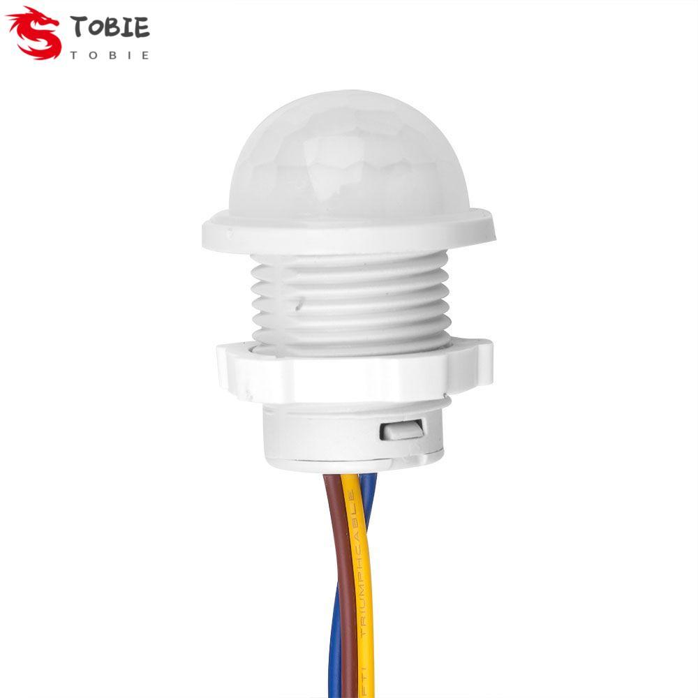 TOBIE สวิตช์ไฟ Delay SWITCH 110V 220V PIR Sensor Detector โคมไฟกลางคืน Sensitive Movement Sensor PIR