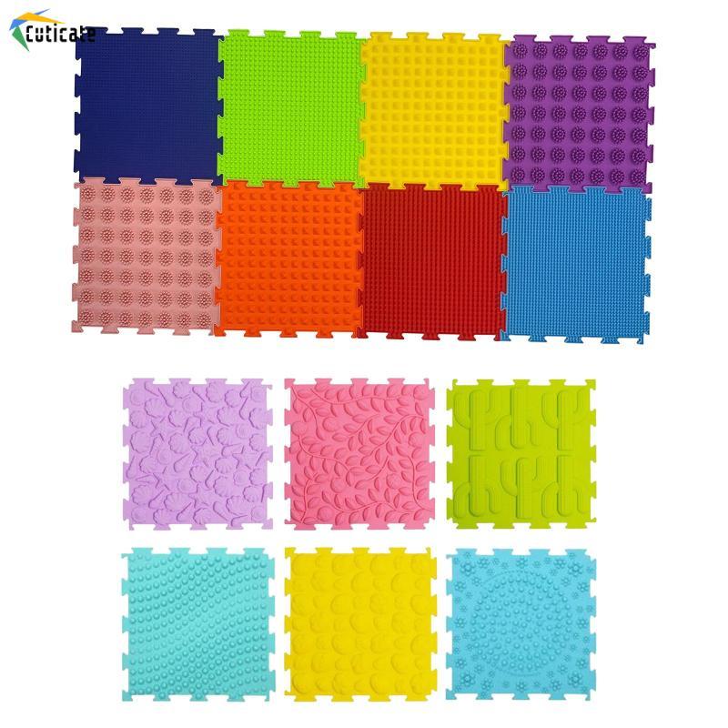 [Szlinyou1] Massage Sensory Puzzle Mat เสื่อนวดพื้น Sensory Floors Mat สําหรับห้องเด็ก