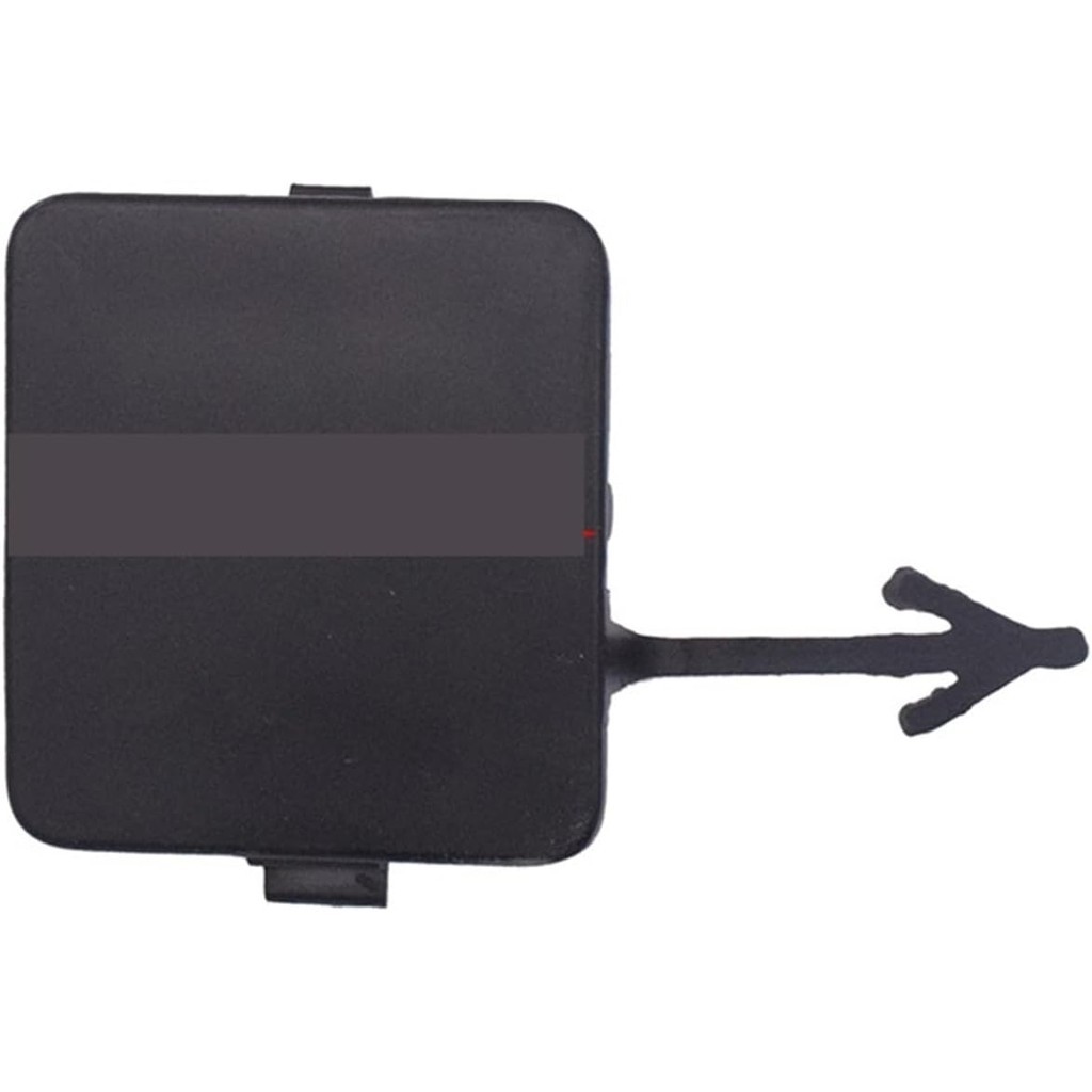 กันชนหน้า Tow Hook ฝาครอบด้านหน้าด้านหลังกันชนพ่วงสีดํา Trailer Eye Hole ฝาครอบ Flap เปลี่ยน Fit สํา