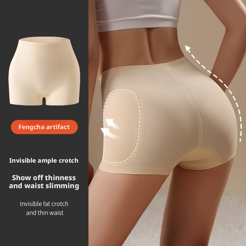 IXKD เอวสูงสะโพก Lifter กางเกงธรรมชาติไม่มีรอยต่อ Tummy Control Butt Lifter ที่ถอดออกได้ Pads Hip En