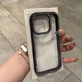 หรูหรา บลิง พลอยเทียม เพชรกรณีโปร่งใสสําหรับ ไอโฟน 11 16 มือ…