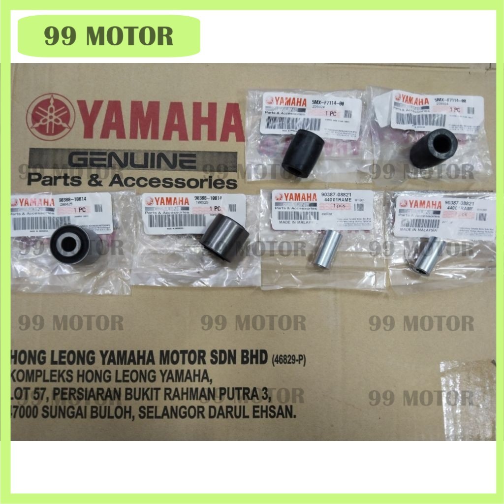 HLY EGO-S EGOS-FI AVANTIZ SOLARIZ Nouvo-LC เครื่องยนต์ติดตั้ง Bush Enjin Damper ยางคอวงเล็บ Yamaha