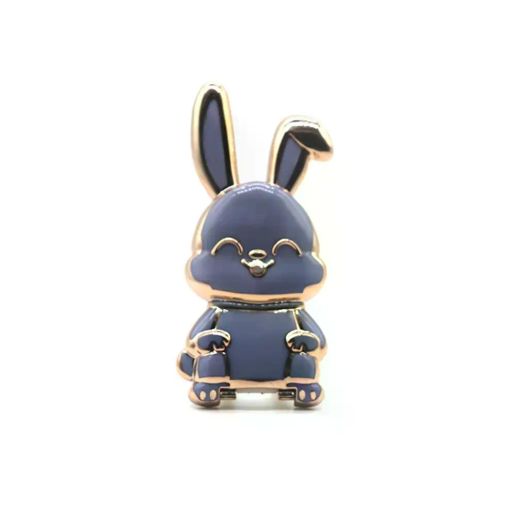 Pad Cellular Support Lazy Ring Buckle Car Mount Stand Pull Rod Support Rabbit Ring Bracket Mobile Ho