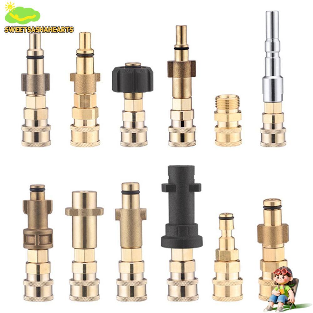 SWEE Quick Connector Wand Lance Fitting สําหรับ Karcher 1/4 "Snow Foam Bayonet Adapter