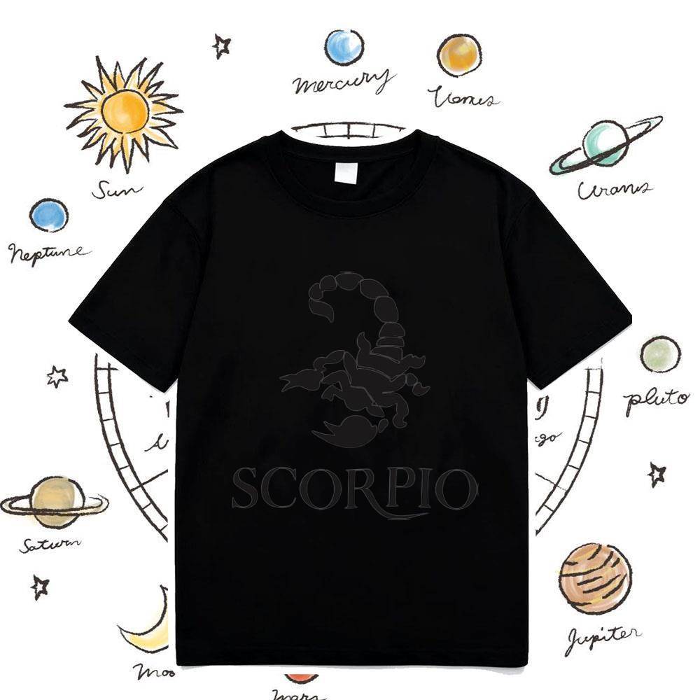 เสื้อยืด Zodiac Scorpio | โหราศาสตร์ดาวดูดดวง สำนักที่ 8 ของจักรราศี