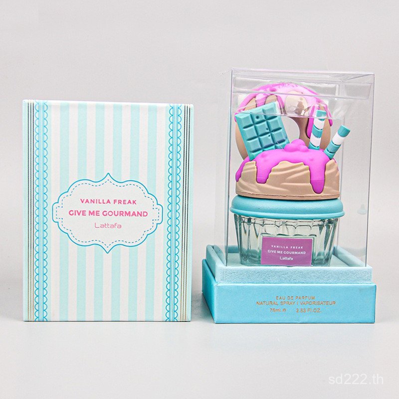 Cross-Border ขายร้อน Lattafa Cookie Crave Lattafa Cookie Crave น้ําหอม Creative Candy กลิ่นหอมไอศกรี