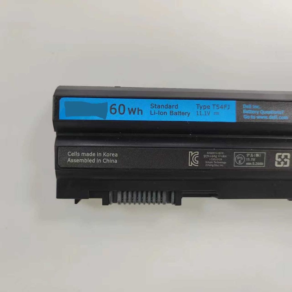 แบตเตอรี่ใหม่ Dell DELL E6520 5420 6430 6440 E6420 60W T54FJ 8858X