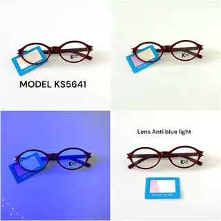 KKR EYEWEAR | Anti blue light KS5641 (ไม่เปลี่ยนสี)เลนส์กรองแสงสีฟ้า ถนอมดวงตาจากแสงหน้าจอคอมพิวเตอร์ โทรศัพท์มือถือ