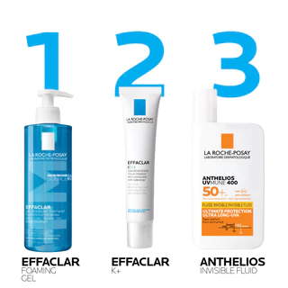 ลา โรช-โพเซย์ La Roche-Posay EFFACLAR FOAMING GEL REFILL 400ml.
