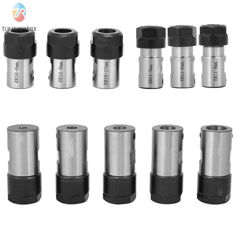 TRSBX❤️Heavy Duty ER Chuck Extension ER11 ER16 ER20A 516mm Rod Length CNC Accessory