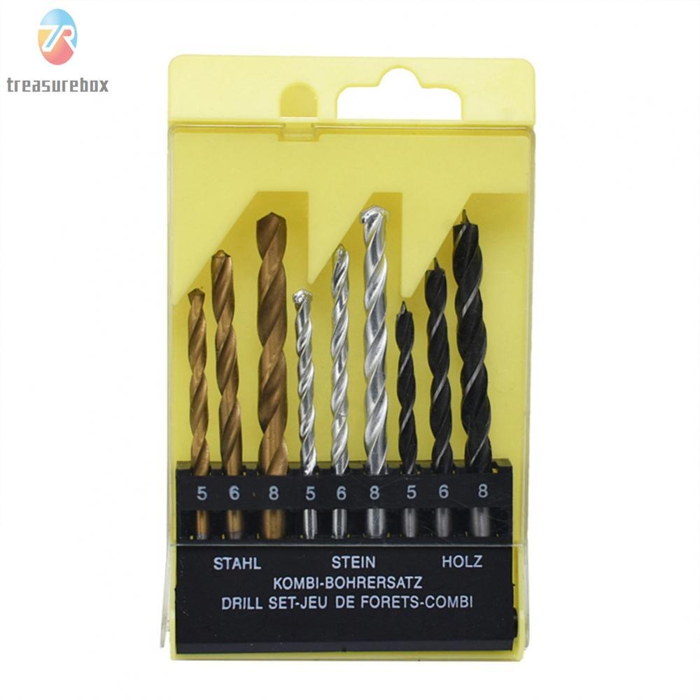 TRSBX❤️Drill Bit Metal Milling Stone Wood Wooden Boards 5mm 6mm Bricks Concrete