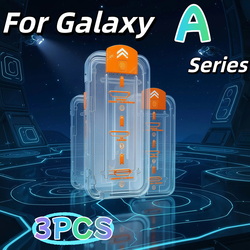 3PCS สําหรับ Samsung Galaxy A13 A14 A15 A16 A25 A22 A23 A03 A33 A32 A34 A04 A12 A02 A20 A40S A50S กระจกนิรภัยป้องกันหน้าจอ
