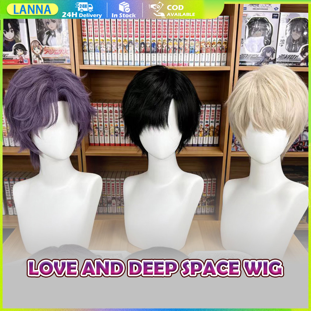 ร้านอยู่ที่ไทย วิกผมLove and Deepspace อะนิเมcosplay ใยสังเคราะห์ทนความร้อน สำหรับAster Rafayel Zayn