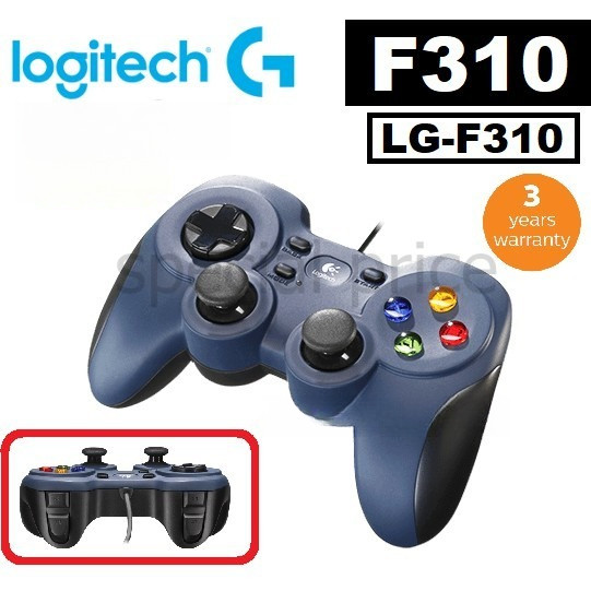 จอยเกม JOYSTICK (อุปกรณ์ช่วยในเกม) LOGITECH GAMEPAD F310  ของแท้ 100% ส่งฟรี + โค้ดเงินคืน ทนทาน คุ้