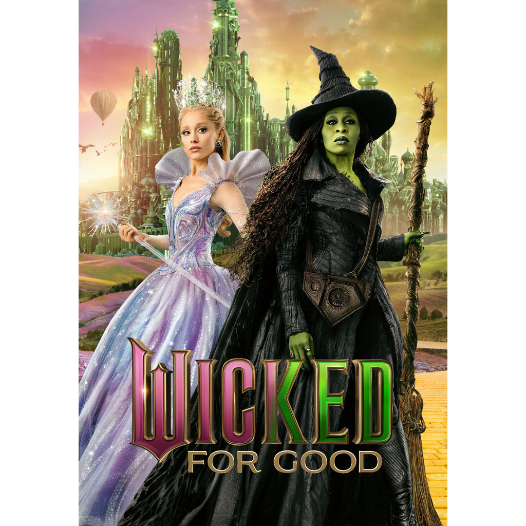 Wicked For Good วิคเค็ด ภาค 2 (2025) DVD หนังใหม่ มาสเตอร์ พากย์ไทย