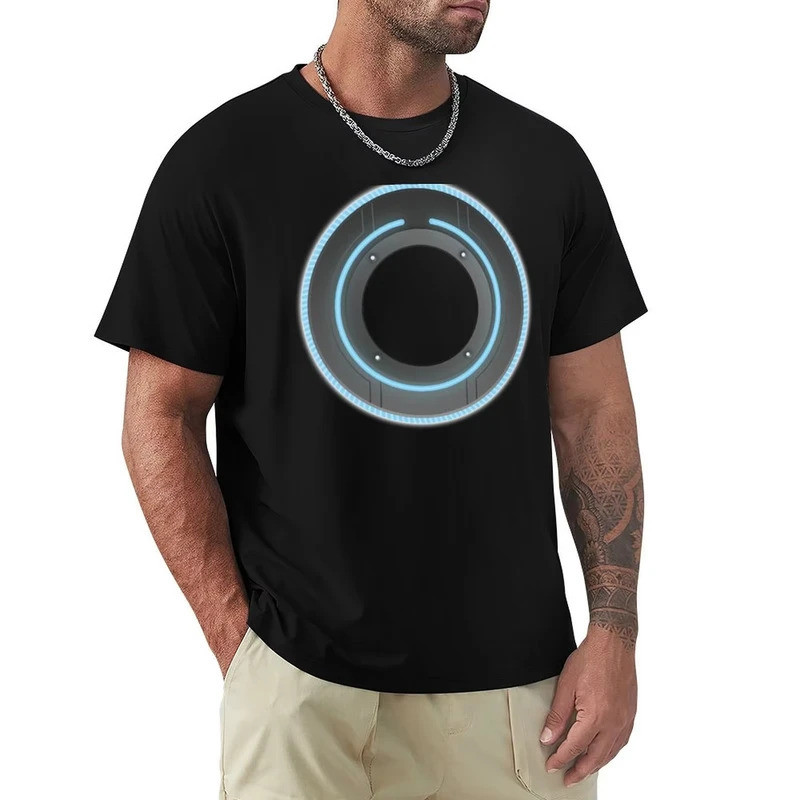 TRON Identity Discs T-Shirt Quick-drying Tshirts Personalised Shirts Graphic Men Graphic T Shirts