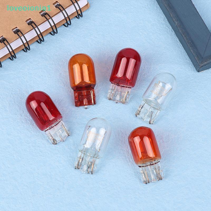 loveoionia1 T20 7440 7443 WY21W W21W หลอดฮาโลเจน 7443 W21/5W T20 Super Bright Baup Reversing Light สําหรับรถสัญญาณโคมไฟ 12V IA
