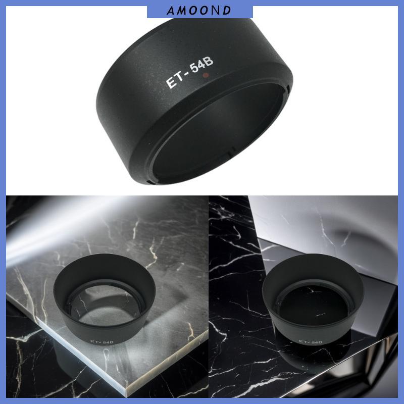 AMOOND ET-54B Sunshade Sun Blocker ET54B สําหรับ EF-M 55-200mm STM EOS-M3-M10 เลนส์ฮูด- ป้องกันการล่