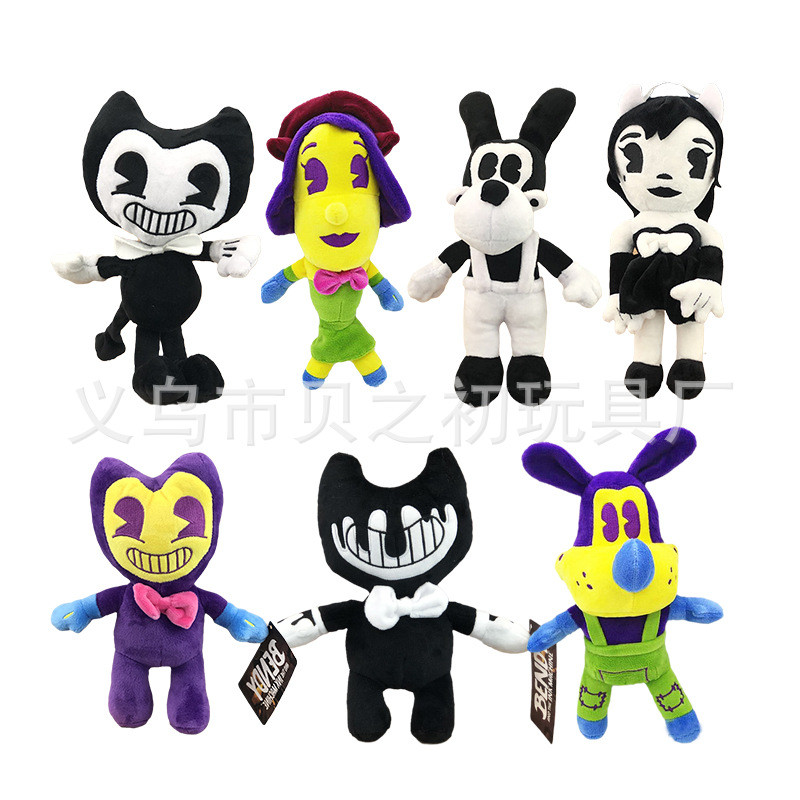 Color Thriller Game Bendy and Ink Printer Plush Toy Bendy