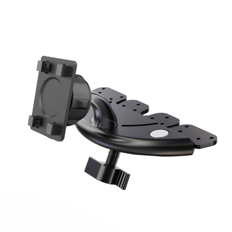 Zzz 360 Universal Head Phone Mount สําหรับรถยนต์ขนาดกะทัดรัดดิสก์สล็อต Easy Lock Operations