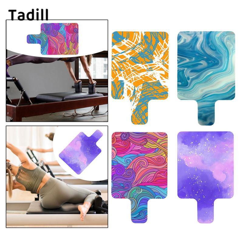 Tadill Pilates Reformer Mat & Pad ดูดซับเหงื่อ ทนทาน กันลื่น เหมาะสำหรับการฝึกฝนและท่องเที่ยว — صورة 4