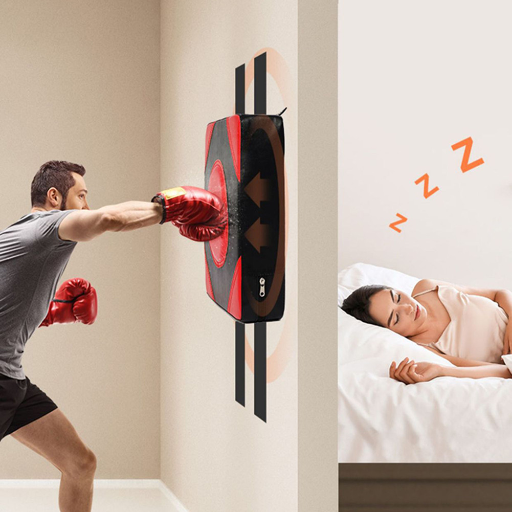 Square Wall Target PU Leather Boxing Training Sandbag Adjustable Height Punching Bag Wall PunchingPa
