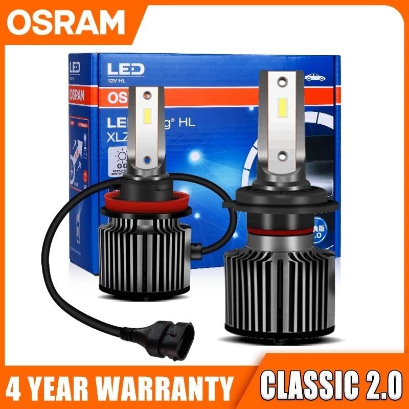 OSRAM LEDriving HL XLZ CLC 2.0 H7 H4 ไฟหน้ารถ LED H1 H8 H11 HB3 HB4 HIR2 9012 12V 6000K Super Bright
