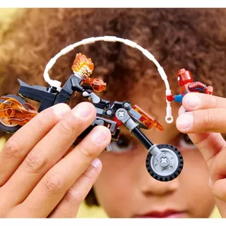 LEGO® | Marvel Spider-Man vs. Ghost Rider Motorcycle 76335