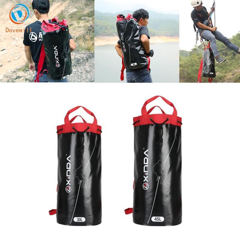 Dovewill Rock Climbing rope Storage Backpack Outdoor Mountaineering Equipment Holder Organizer Pouch
