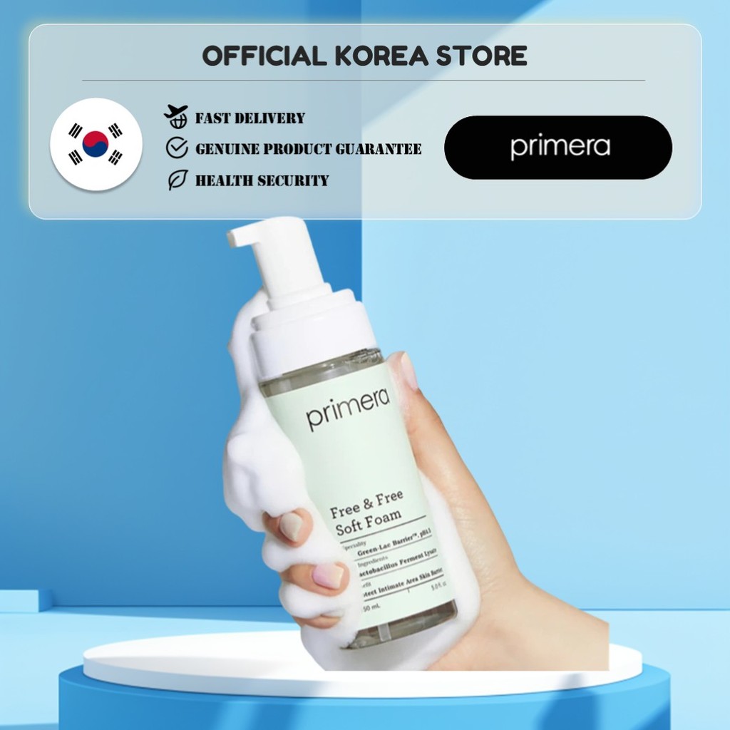 [PRIMERA] Free and Free Soft Foam 150ml / จากเกาหลี