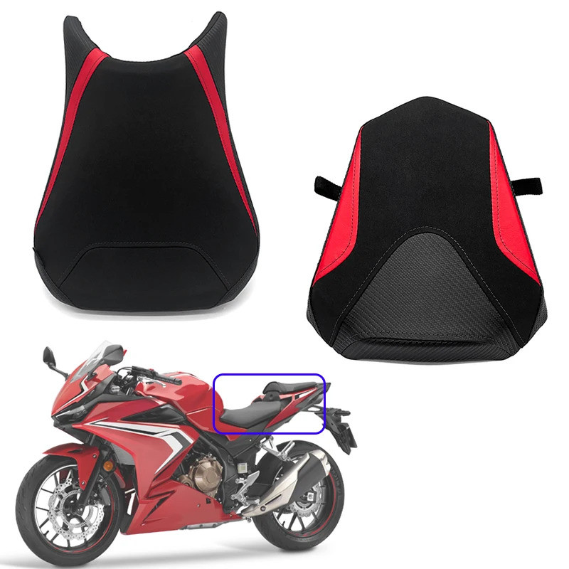 สําหรับHonda CBR 500R CBR500 R 19-2021 2022 2023 2024 รถจักรยานยนต์ด้านหน้าด้านหลังที่นั่งผู้โดยสารP