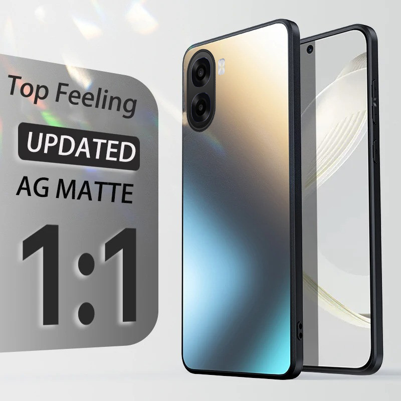 เคสโทรศัพท์สําหรับ OPPO A6T / A6T Pro ฝาหลังกันกระแทกลื่น Frosted Hard Protecive Cover สําหรับ OPPO 