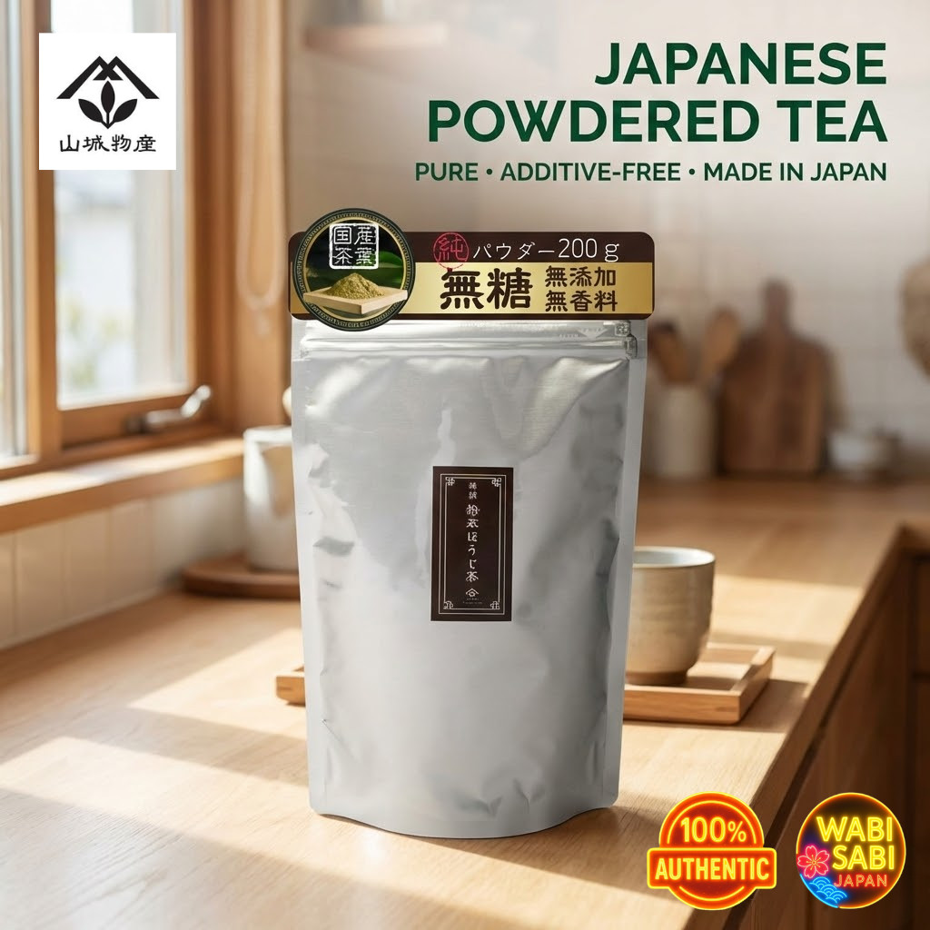 Yamashiro Japanese Powdered Tea – Matcha, Genmaicha & Hojicha Packs