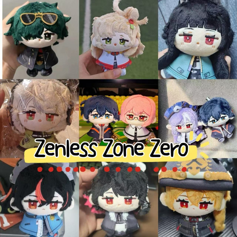 10 ซม.Zenless Zone Zero ของเล่นตุ๊กตา Ellen Joe Belle Asaba Yuma Hoshimi Miyabi ZZZ Plush Wise Zhu ห