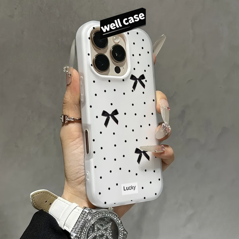 Well เคสโทรศัพท์มือถือ ดูดีเรียบง่ายลายน่ารัก เหมาะสำหรับ เคสไอโฟน iphone 17 16 15 Pro Max 11 12 13 14PRO 16 15 14 PLUS