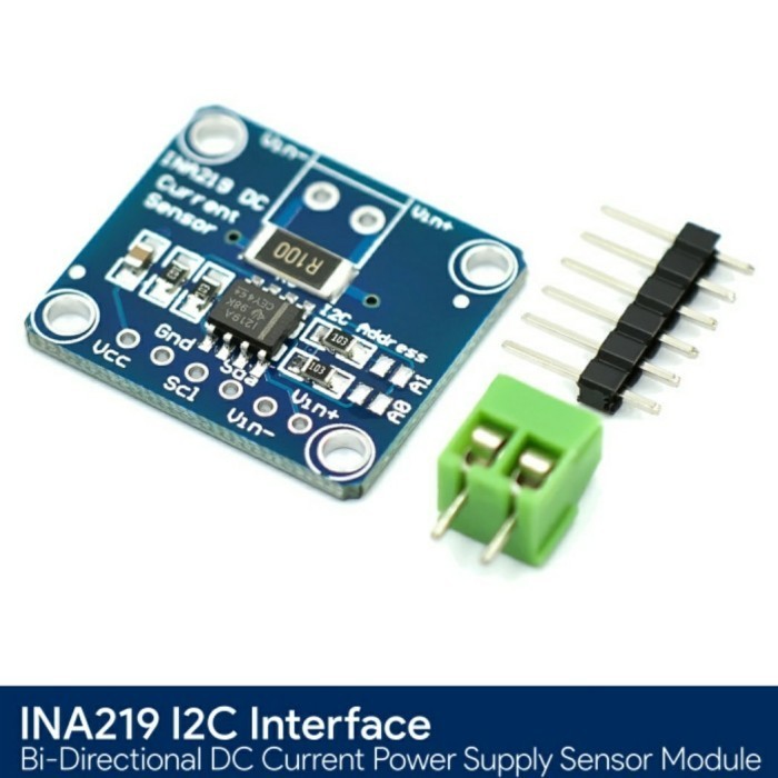 INA219 12C อินเทอร์เฟซโมดูลตรวจสอบแหล่งจ่ายไฟ INA 219 CJMCU-219 INA219 [CE]