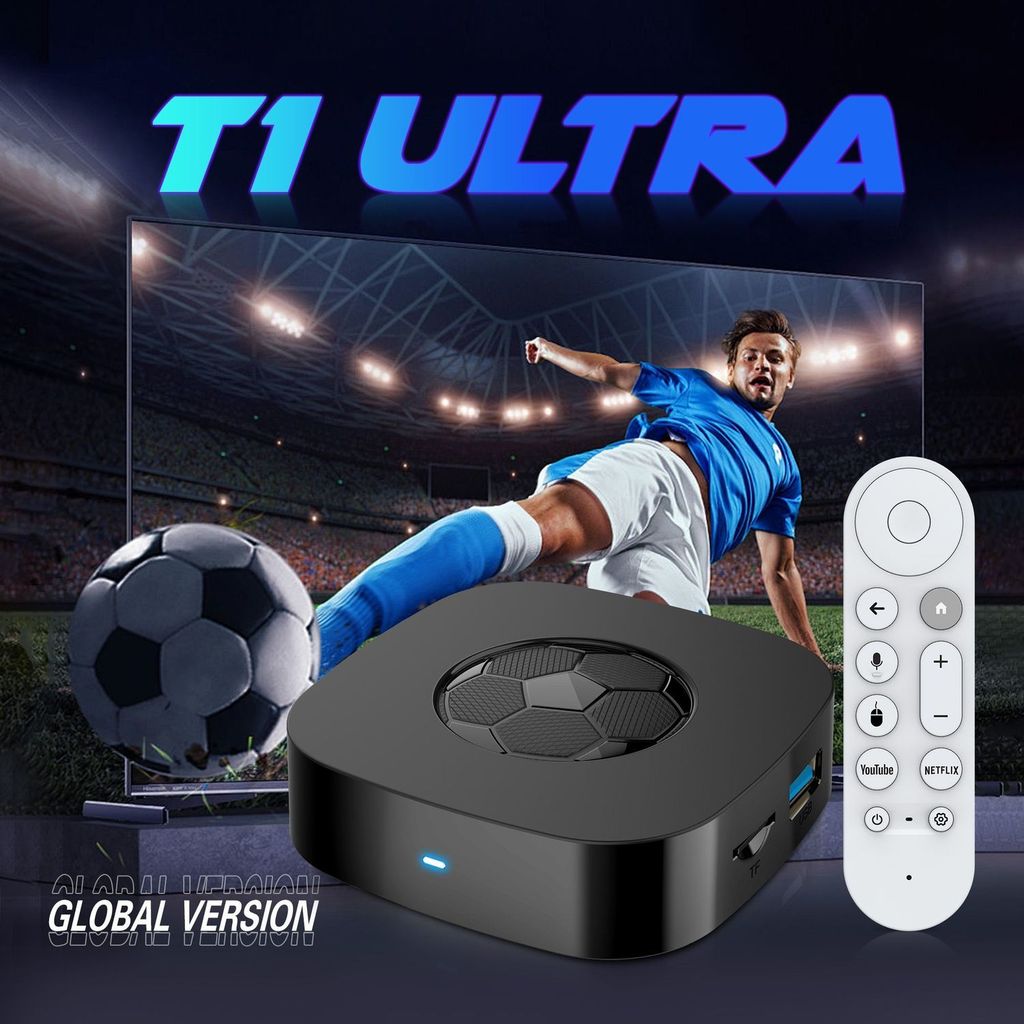 สไตล์ใหม่ T1Ultra Network Set-Top Box rk3518 Dual-Band WIFI6 Android 14 ชุดการค้าต่างประเทศ-Top Box
