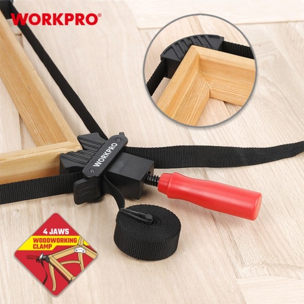 GlobalHouse WORKPRO แคมป์เข้ามุมแบบสายรัด WP232044