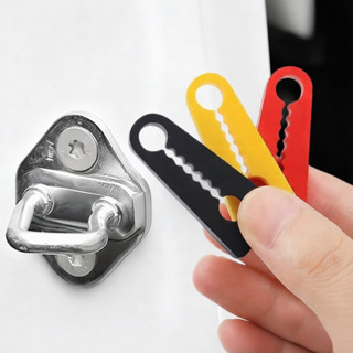 20ชิ้นซิลิโคนรถล็อคประตูแผ่นบัฟเฟอร์หนาป้องกันการชนกันใบ้สติ…