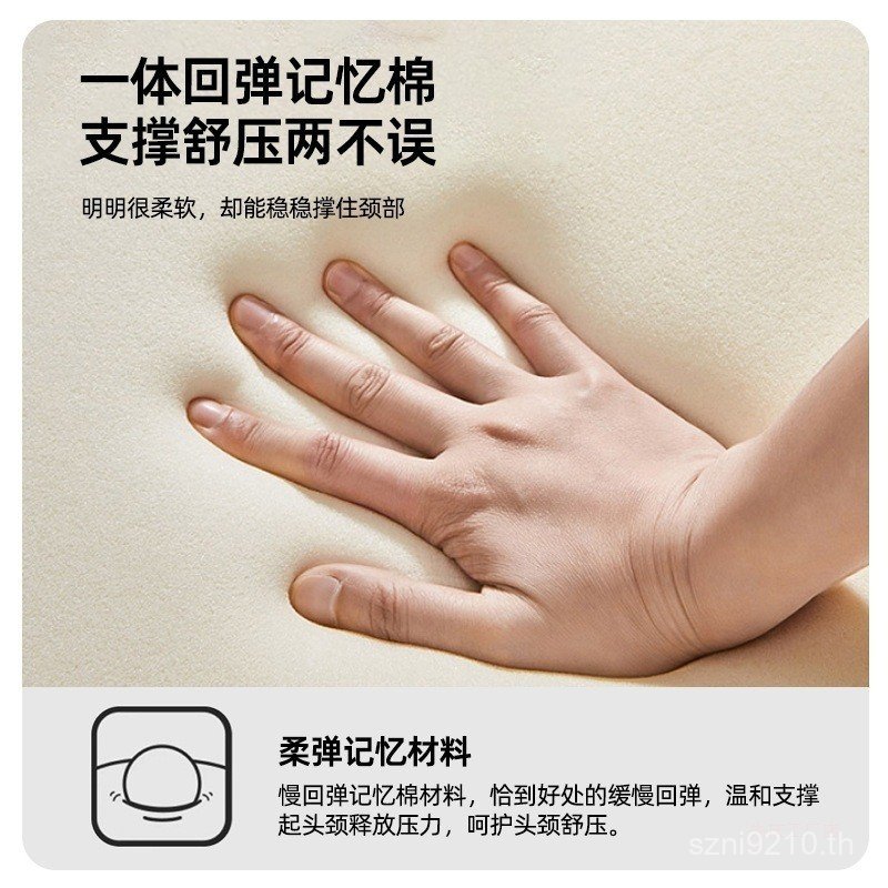 รูปหมอนหมอนคอหมอนเครื่องบินนอนหน่วยความจําคอ U รถคอแบบพกพาหมอนเบาะ Care Travel U-รูปผ้าฝ้าย VU9I